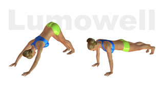 Triangolo + Plank Alta