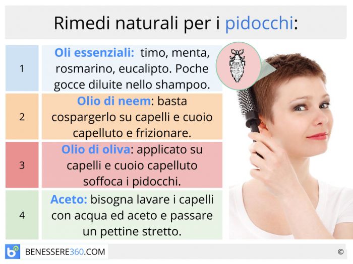 Pidocchi: come eliminarli con rimedi naturali e casalinghi